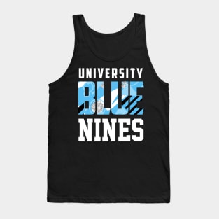 University Blue Nines Tank Top